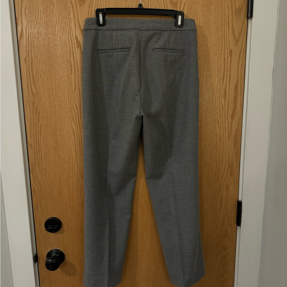 J.Crew Kate straight-leg pant in four-season stretch (grey) - Picture 7 of 14
